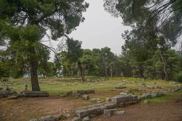 Epidaurus Grèce Restes Katagogion Fin Ive Début Iiie Siècle Principal — Photo