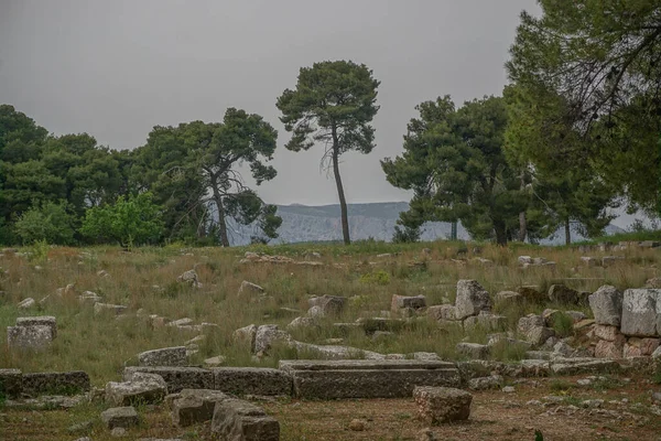 Epidaurus Grèce Restes Katagogion Fin Ive Début Iiie Siècle Principal — Photo