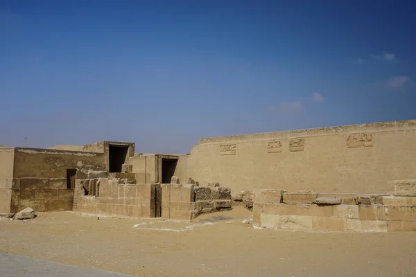 Saqqara Egypten Mastaba Grav Kagemni Besökare Till Kung Teti Sjätte — Stockfoto