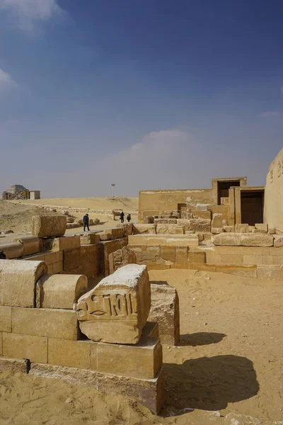 Saqqara Egipto Tumba Mastaba Kagemni Visier Del Rey Teti Sexta — Foto de Stock
