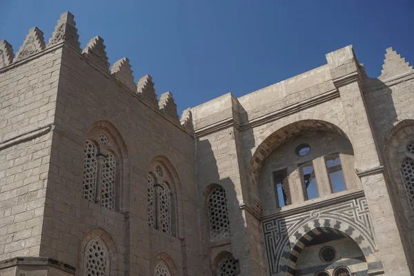 카이로 이집트 Qalawun Complex 1285 Muizz Street Islamic Cairo District — 스톡 사진