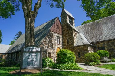 Pocantico Hills, New York, ABD: Pocantico Hills Union Church of Pocantico Hills 1921 yılında John D. Rockefeller, Jr. tarafından inşa edilmiştir..
