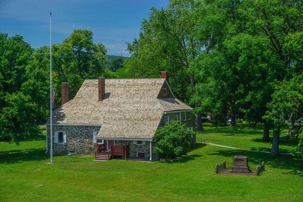 Newburgh Nova Iorque Hasbrouck House 1750 Sede Washington Durante Guerra — Fotografia de Stock