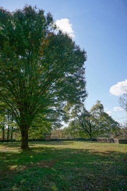 Washington Crossing, Titusville, NJ: George Washington 'un Aralık 1776' da Delaware Nehri 'ni geçtiği yere bakın..