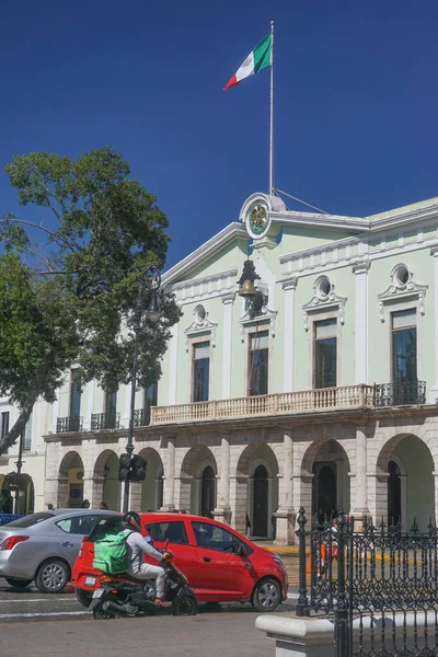 Mérida México Palácio Gobierno Palácio Governo Mérida Capital Estado Yucatán — Fotografia de Stock