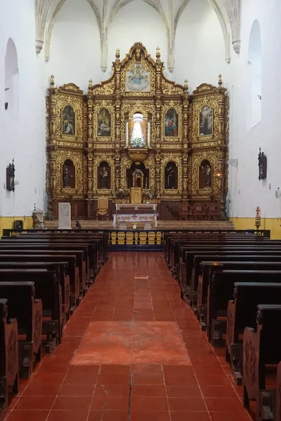 Izamal Yucatán México Capilla Del Monasterio Franciscano Convento San Antonio —  Fotos de Stock