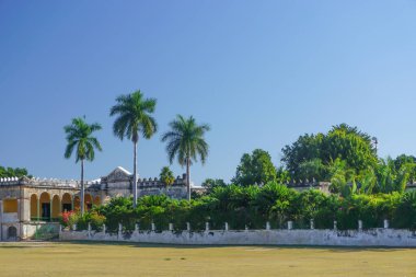Yaxcopoil, Yucatan, Meksika: Hacienda Yaxcopoil, Mağripli İspanyol sömürge tarzında 17. yüzyıldan kalma bir çiftlik..