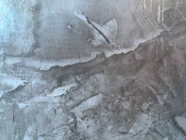 Soyut çizilmiş gri beton duvar eşsiz bir yapı stilidir..