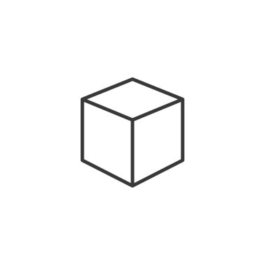 Web Kutusu simgesi. Lojistik sembol modern, basit, vektör, web sitesi tasarımı için simge, mobil uygulama, ui. Vektör İllüstrasyonu