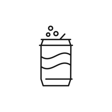 Kola ikonu. Web sitesi tasarımı için modern, basit, vektör, simge iç, mobil uygulama, ui. Vektör İllüstrasyonu