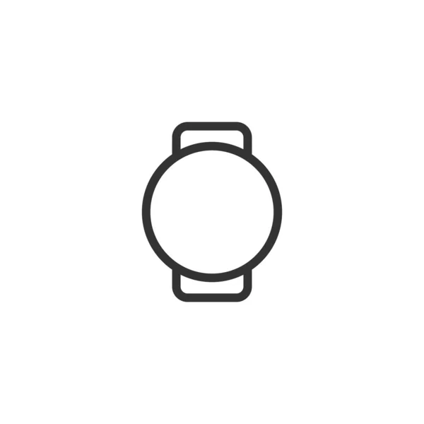 Ikona Hodinek Podívejte Symbol Moderní Jednoduchý Vektor Ikona Pro Design — Stockový vektor