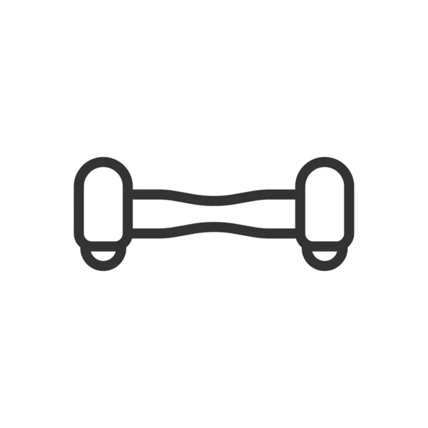 Hoverboard Symbol Selbstausgleichendes Transportsymbol Modern Einfach Vektor Symbol Für Website — Stockvektor