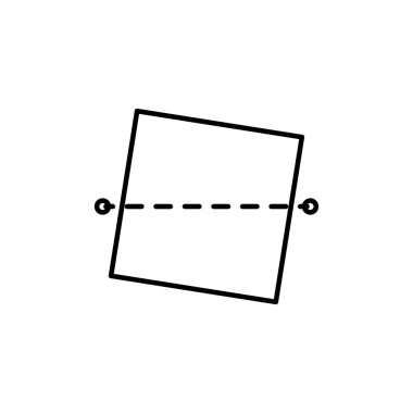 Resim simgesini döndür. Web sitesi tasarımı için modern, basit, vektör, simgeyi düzenle, mobil uygulama, ui. Vektör İllüstrasyonu