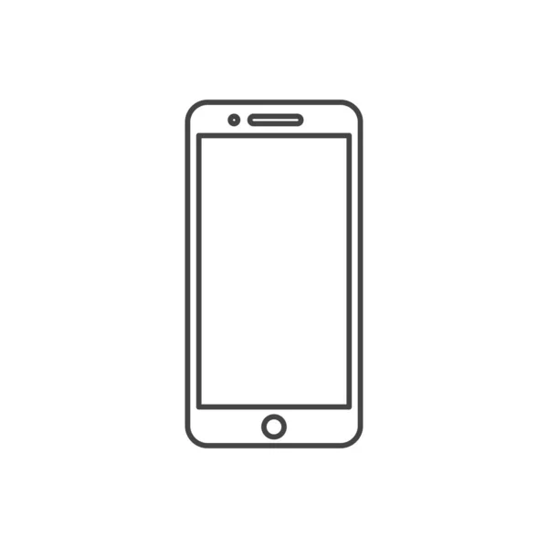 Smartphone Icon Gadget Symbol Modern Simple Vector Icon Website Design — Stock Vector