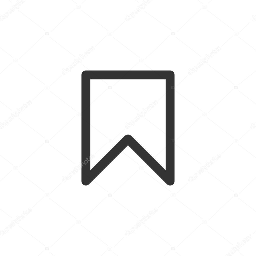 Bookmark icon. Save symbol modern, simple, vector, icon for website design, mobile app, ui. Vector Illustration