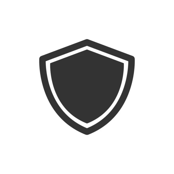 Shield Icon Protection Symbol Modern Simple Vector Icon Website Design — Stock Vector