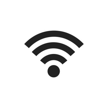 wifi sinyal vektör simgesi