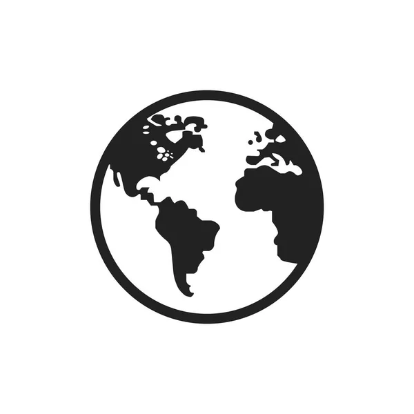 dünya vektör simgesi