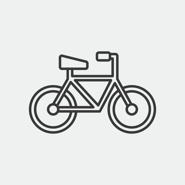 Bicylce Moderno Simple Icono Del Vector — Archivo Imágenes Vectoriales