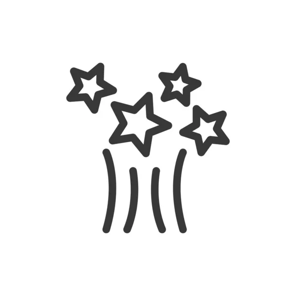 Fireworks Icon Vector Illustration — Stock Vector