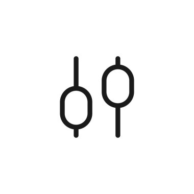 Eşitleyici simgesi. Ayarlama sembolü modern, basit, vektör, web sitesi tasarımı için simge, mobil uygulama, ui. Vektör İllüstrasyonu