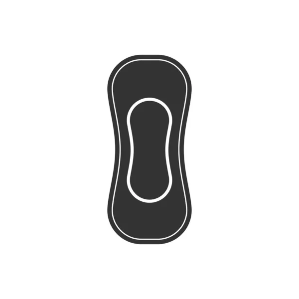 Значок Женского Блокнота Символ Вектора Прокладки — стоковый вектор