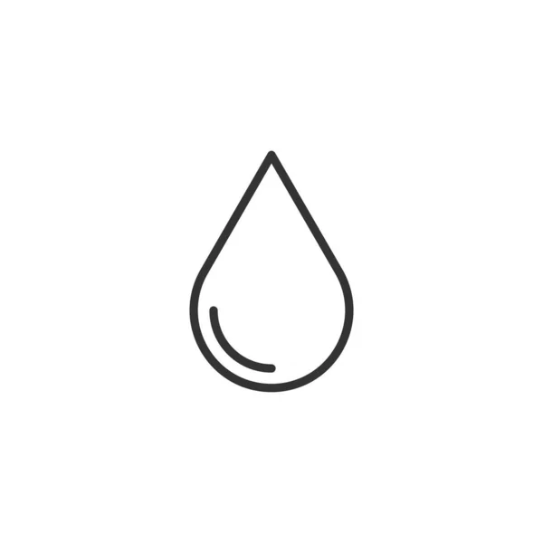 Drop Symbol Vektorillustration — Stockvektor