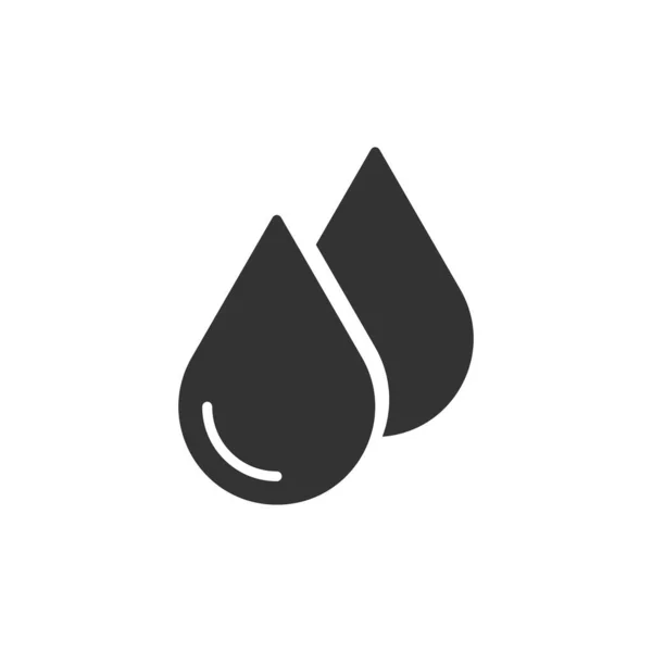 Drops Icon Vektorillustration — Stockvektor