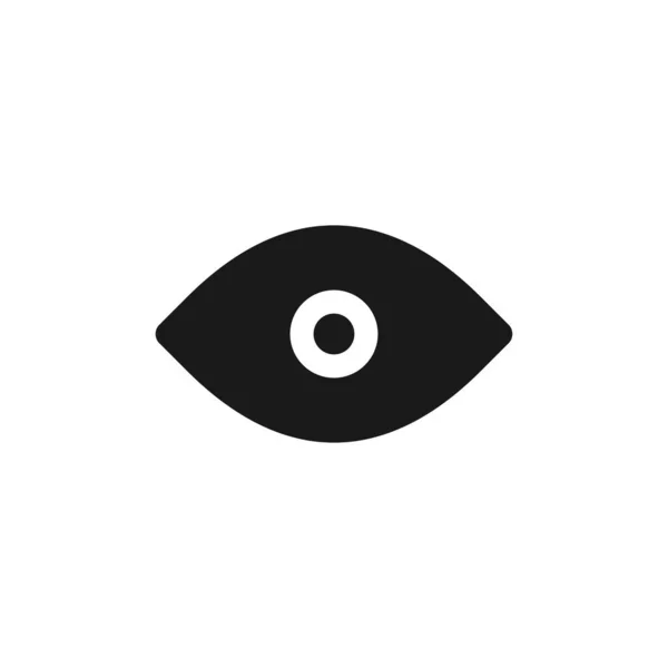 Icono Del Ojo Símbolo Visión Moderno Simple Vector Icono Para — Vector de stock