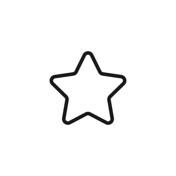 Star Icon Favorite Symbol Modern Simple Vector Icon Website Design — Stock Vector