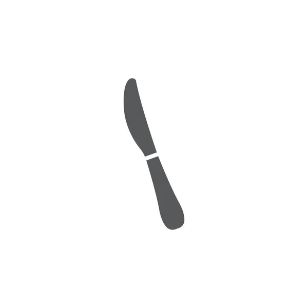 Icono Del Cuchillo Cutler Símbolo Moderno Simple Vector Icono Para — Vector de stock