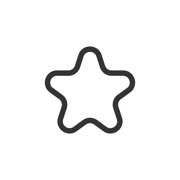 Star Icon Favorite Symbol Modern Simple Vector Icon Website Design — Stock Vector