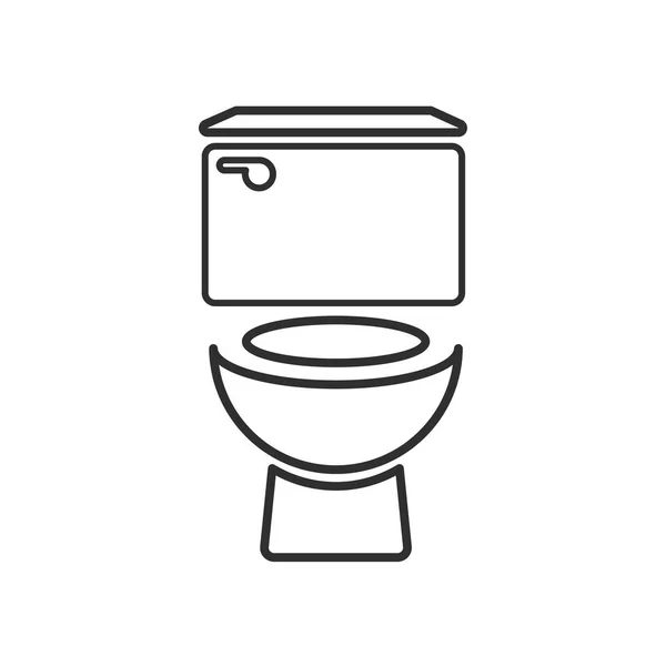 Toilet Icoon Symbool Modern Eenvoudig Vector Icoon Voor Website Design — Stockvector