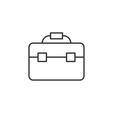 Alet çantası simgesi. Dava sembolü modern, basit, vektör, web sitesi tasarımı için simge, mobil uygulama, ui. Vektör İllüstrasyonu