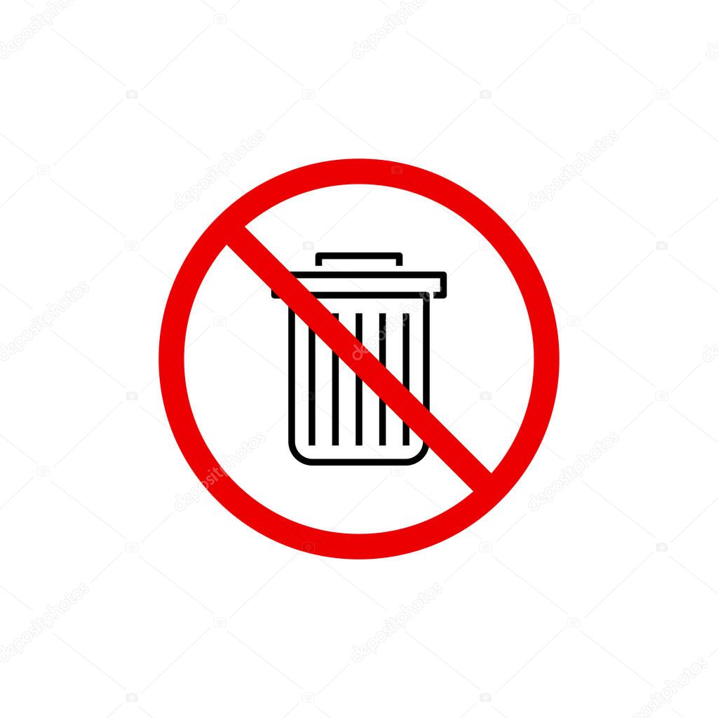 No pollution. Prohibition keyboard symbol modern, simple, vector, icon for website design, mobile app, ui. Vector Illustration