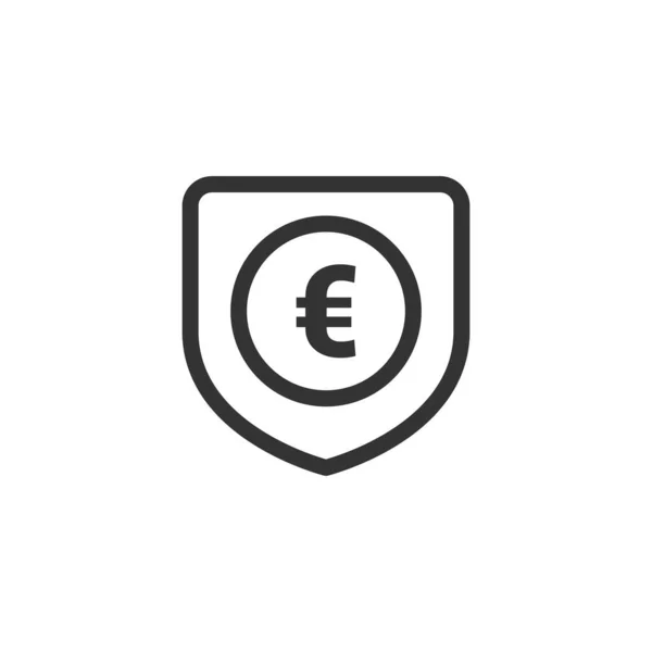 Εικονίδιο Ευρώ Μετρητά Σύμβολο Σύγχρονο Απλό Διάνυσμα Εικονίδιο Για Σχεδιασμό — Διανυσματικό Αρχείο