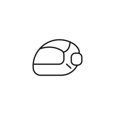 Kask simgesi. Yarış sembolü modern, basit, vektör, web sitesi tasarımı için simge, mobil uygulama, ui. Vektör İllüstrasyonu