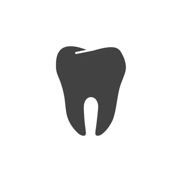 歯のアイコン ヘルスケアシンボル シンプルでベクトル ウェブサイトのデザイン モバイルアプリ Uiのアイコン ベクターイラスト — ストックベクタ
