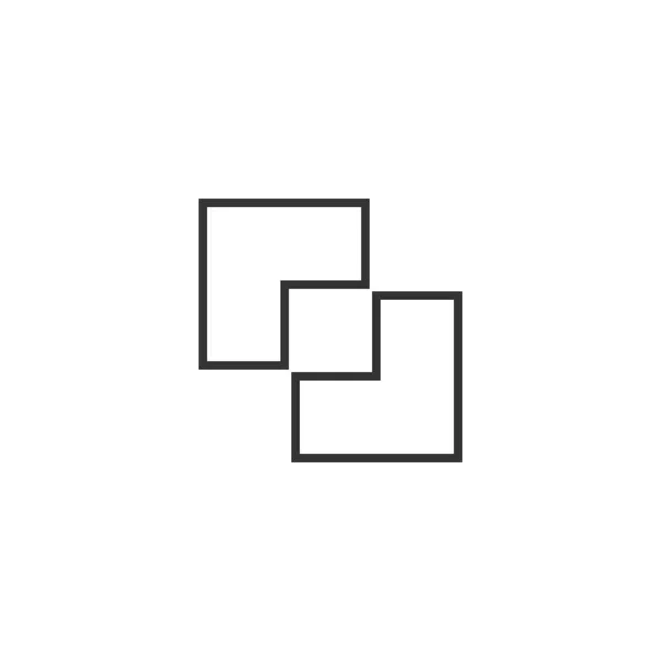 Design Element Pictogram Geïsoleerd Witte Achtergrond Pathfinder Symbool Moderne Eenvoudige — Stockvector