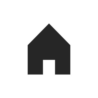 ev ikonu. vektör illüstrasyonu