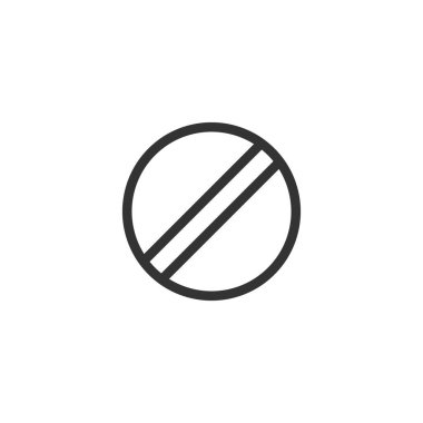 İlaç ikonu. Uyuşturucu sembolü modern, basit, vektör, web sitesi tasarımı için simge, mobil uygulama, ui. Vektör İllüstrasyonu