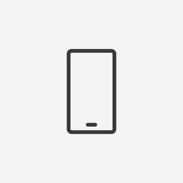 Smartphone Symbol Isoliert Auf Dem Hintergrund Gadget Symbol Modern Einfach — Stockvektor