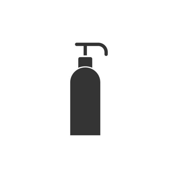 Icône Bouteille Lotion Symbole Savon Liquide Moderne Simple Vectoriel Icône — Image vectorielle