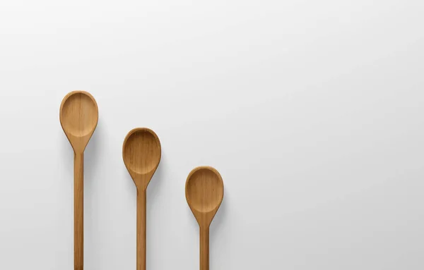 Wooden Spoons Illustration — 스톡 사진