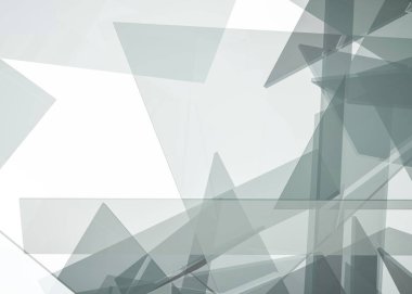 Üç Boyutlu Soyut Cam Duvar Kağıdı