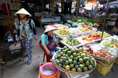 Hoi An, Vietnam, 15 Haziran 2020: TIGER MARKET Hoi An, Vietnam 2020