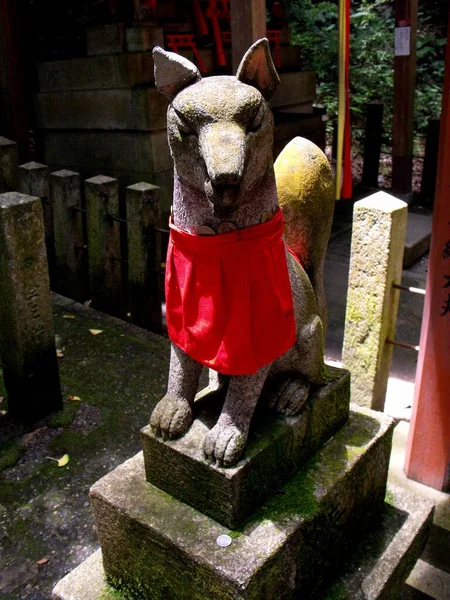 Świątynia Fuskimi Inari Taisha Kioto Japonia — Zdjęcie stockowe