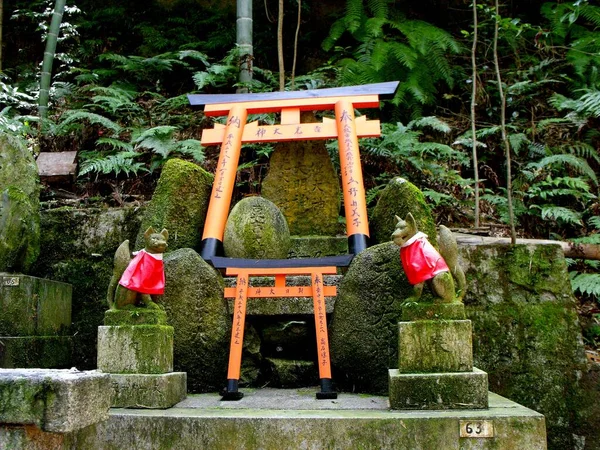 Kuil Fuskimi Inari Taisha Kyoto Jepang — Stok Foto