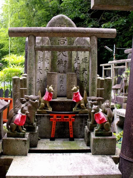 Tempio Fuskimi Inari Taisha Kyoto Giappone — Foto Stock