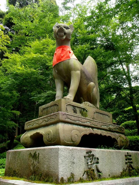 Tempio Fuskimi Inari Taisha Kyoto Giappone — Foto Stock